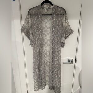 Rachel Zoe Snakeskin Pattern Kimomo